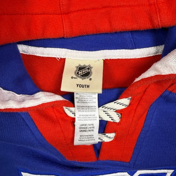 Kids New York Rangers NHL Jersey sweatshirt - Picture 3 of 4